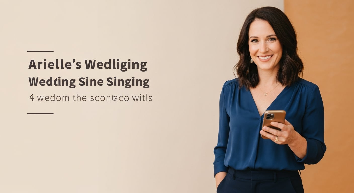 Contact Arielle's Wedding Singing